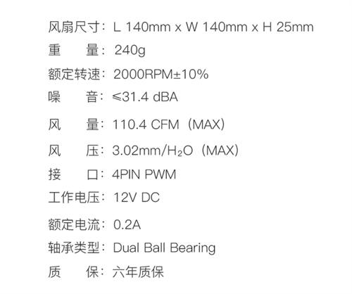 利民推出TL-B14B Extrem高性能风压扇，售价199元 常规款169元