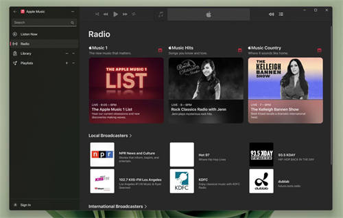 Apple Music Apple TV Apple Devices三款苹果应用上架微软Microsoft Store