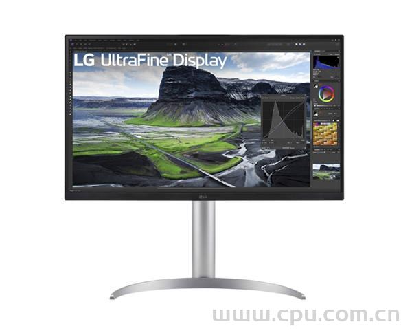 LG现已公布新款27UQ850V显示器：27英寸4K IPS Black屏 2000:1 对比度 支持USB-C  (90W 反向充电) 一线连